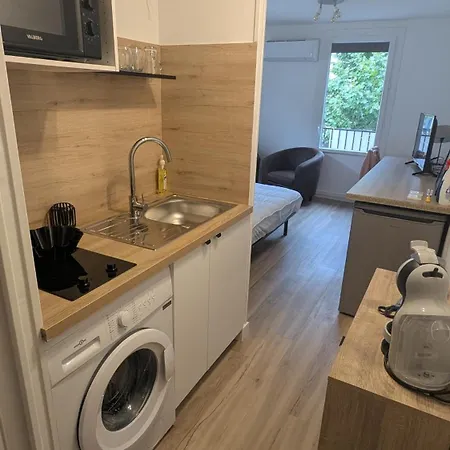 Appartement Climatisé En Face Des Cures Amélie-les-Bains-Palalda